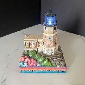 Split Rock on Superior's Shore Lighthouse Figurine by Jim Shore